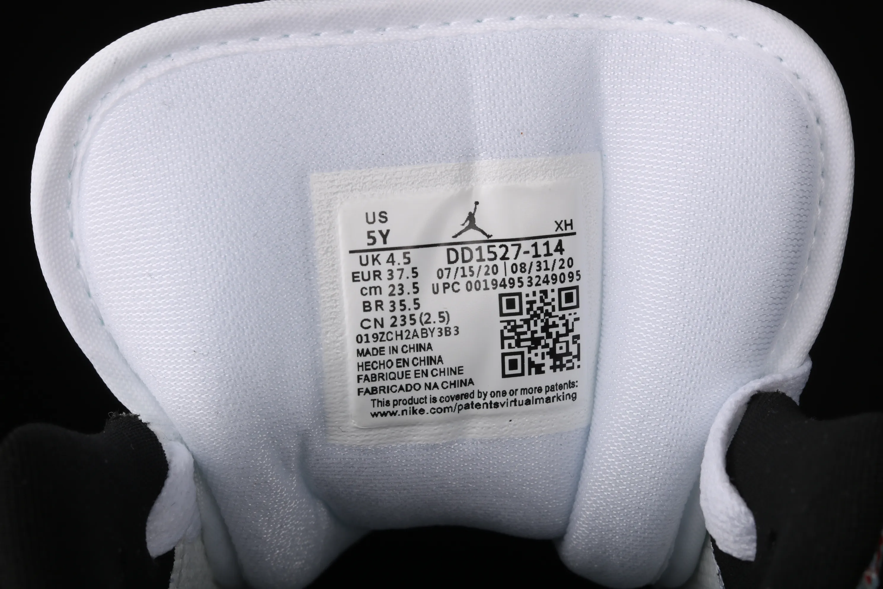 All categories Air Jordan Jordan series basketball shoes Air Jordan 1 Low Air Jordan 1 Low AJ1 Joe 1 naked eye 3D low-top basketball shoes DD1527-114